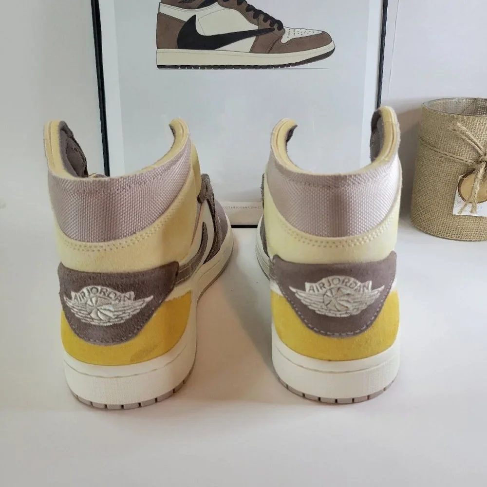 Air Jordan 1 Mid SE Craft Taupe Haze DM9652-102 Men's Size 8